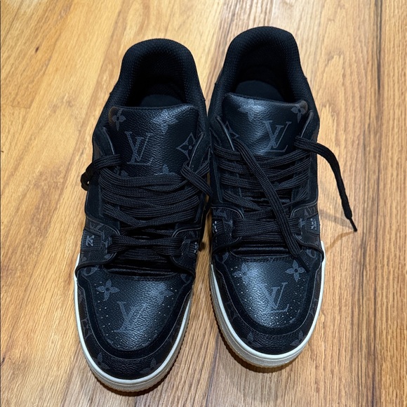 Louis Vuitton Monogram Black Sneakers